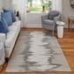 Feizy Micah 39LQF 12" x 18" Ivory and Silver Area Rug, , large