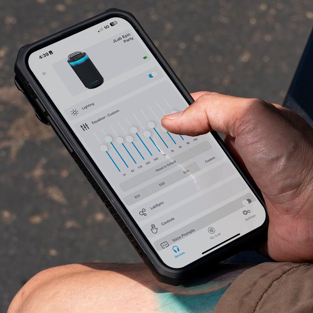 JLab Epic Party Portable Bluetooth Speaker in Black, , large