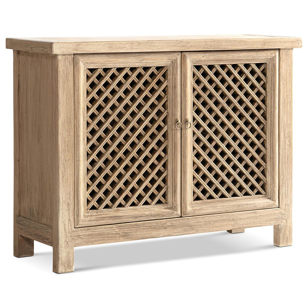Jennifer Taylor Home Arden 51" 2-Door Accent Storage Cabinet in Heritage Light Natural Brown, , large