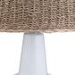 Crestview Collection Thornwood Table Lamp in White and Natural, , large