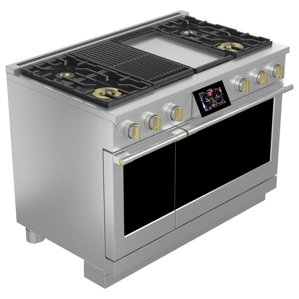 Monogram 48" DualFuel Professional Range with 4 Burners, Grill and