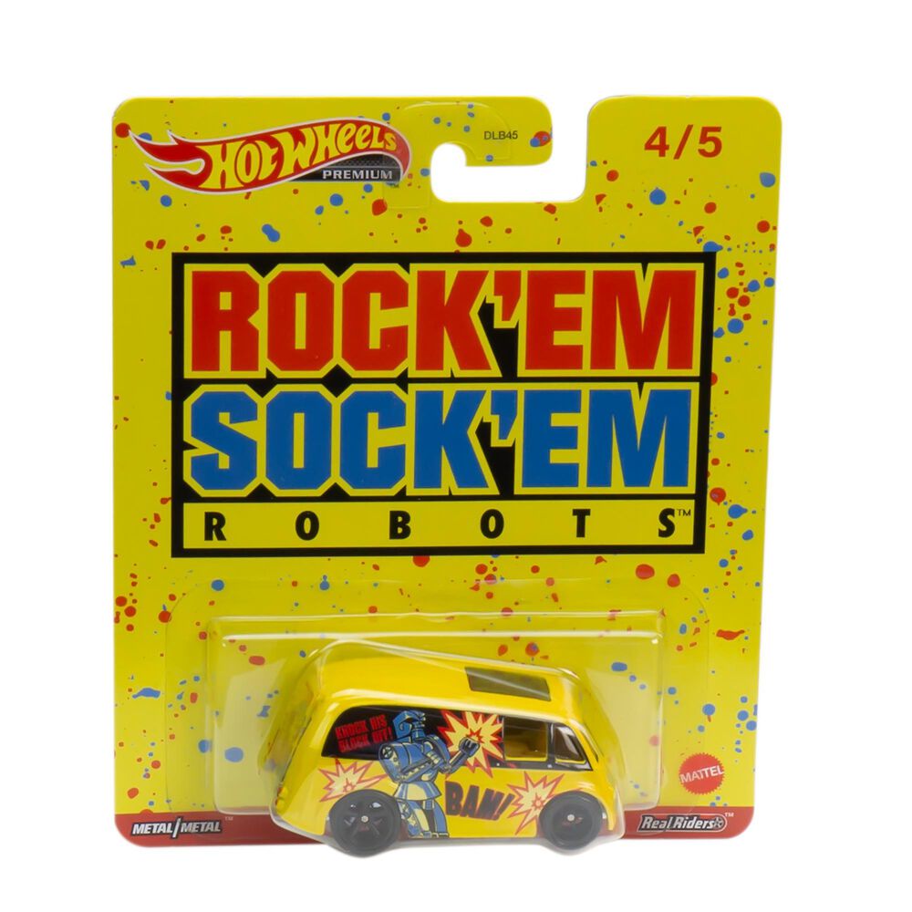 Hot Wheels Rock"em Sock"em Rapid Response Van, , large
