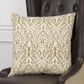 Rizzy Home 22" x 22" Poly-Fill Pillow in Gold and White, , large