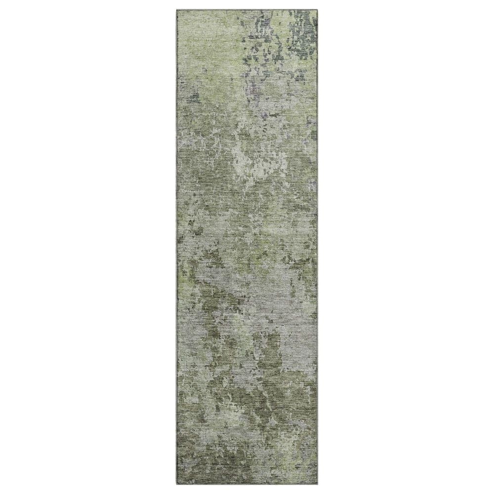Dalyn Rug Company Bresca 2"3" x 7"6" Green Indoor/Outdoor Runner, , large