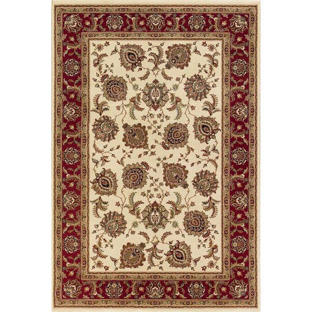 Oriental Weavers Ariana 2&#39;7&quot; x 9&#39;4&quot; Ivory and Red Runner, , large