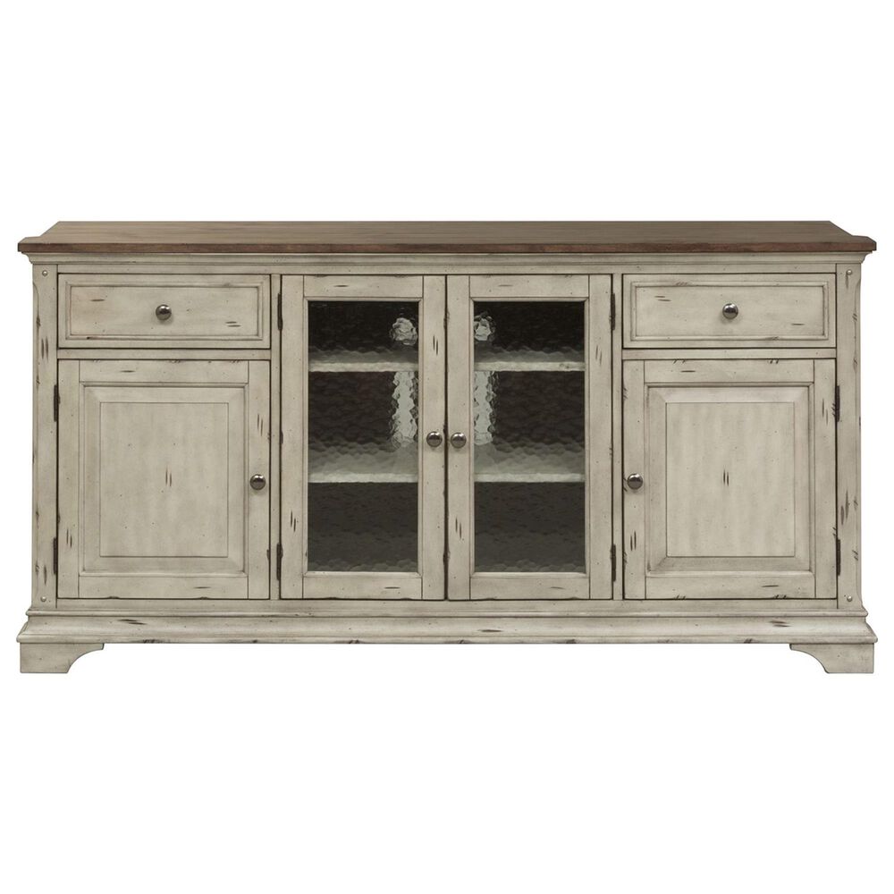 Belle Furnishings Morgan Creek 68"  TV Console in White, , large