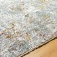 Surya Dresden Gray, White, Medium Gray, Light Slate, Mustard and Rust 2"7" x 7"3" Runner, , large