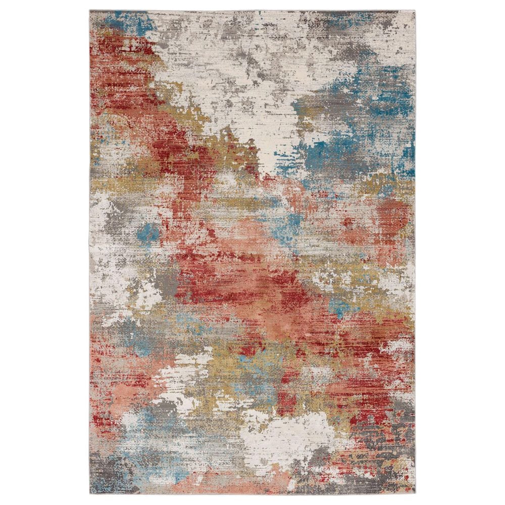 Karastan Tryst Nuvole 12" x 15" Multicolor Area Rug, , large