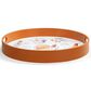 Demdaco Old Fashioned Round Serve Tray in Orange, , large