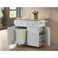 Pacific Landing Kitchen Cart in Natural/White, , large