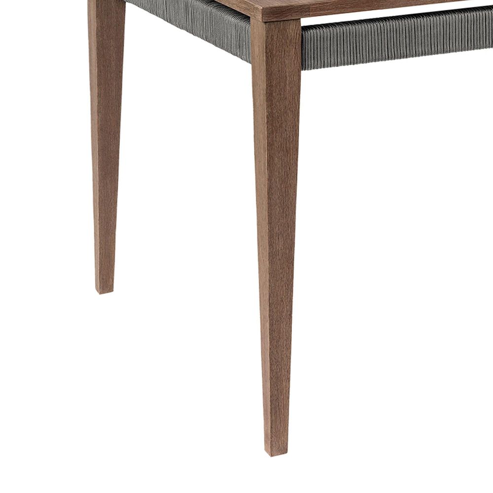Blue River Orbit Outdoor Rectangular Dining Table in Weathered Brown - Table Only, , large