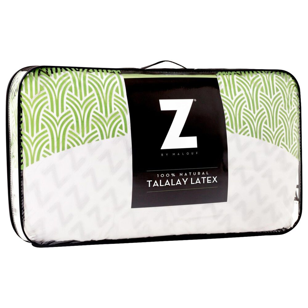 Malouf Zoned Talalay Latex Queen High Loft Firm Pillow Nebraska