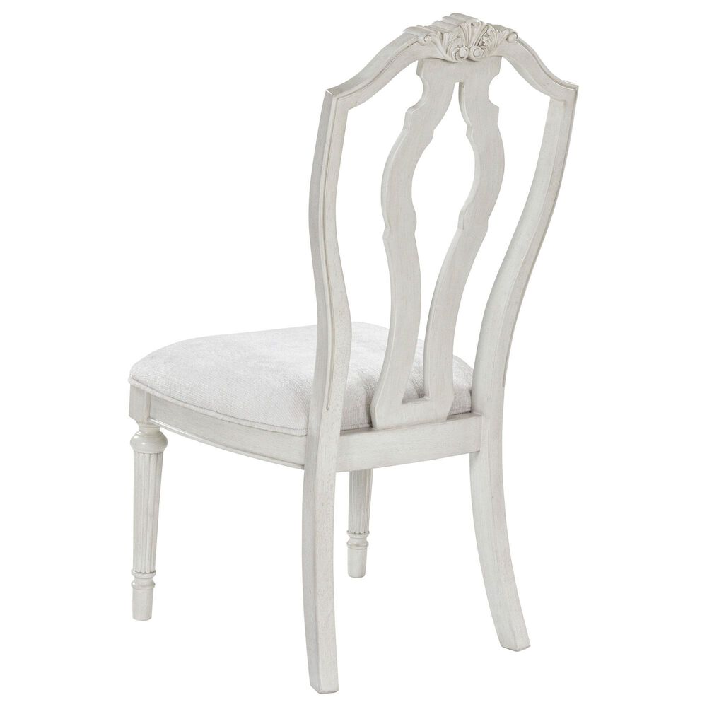 Ashley Montelaine 5-Piece Oval Dining Set in Antiqued White, , large