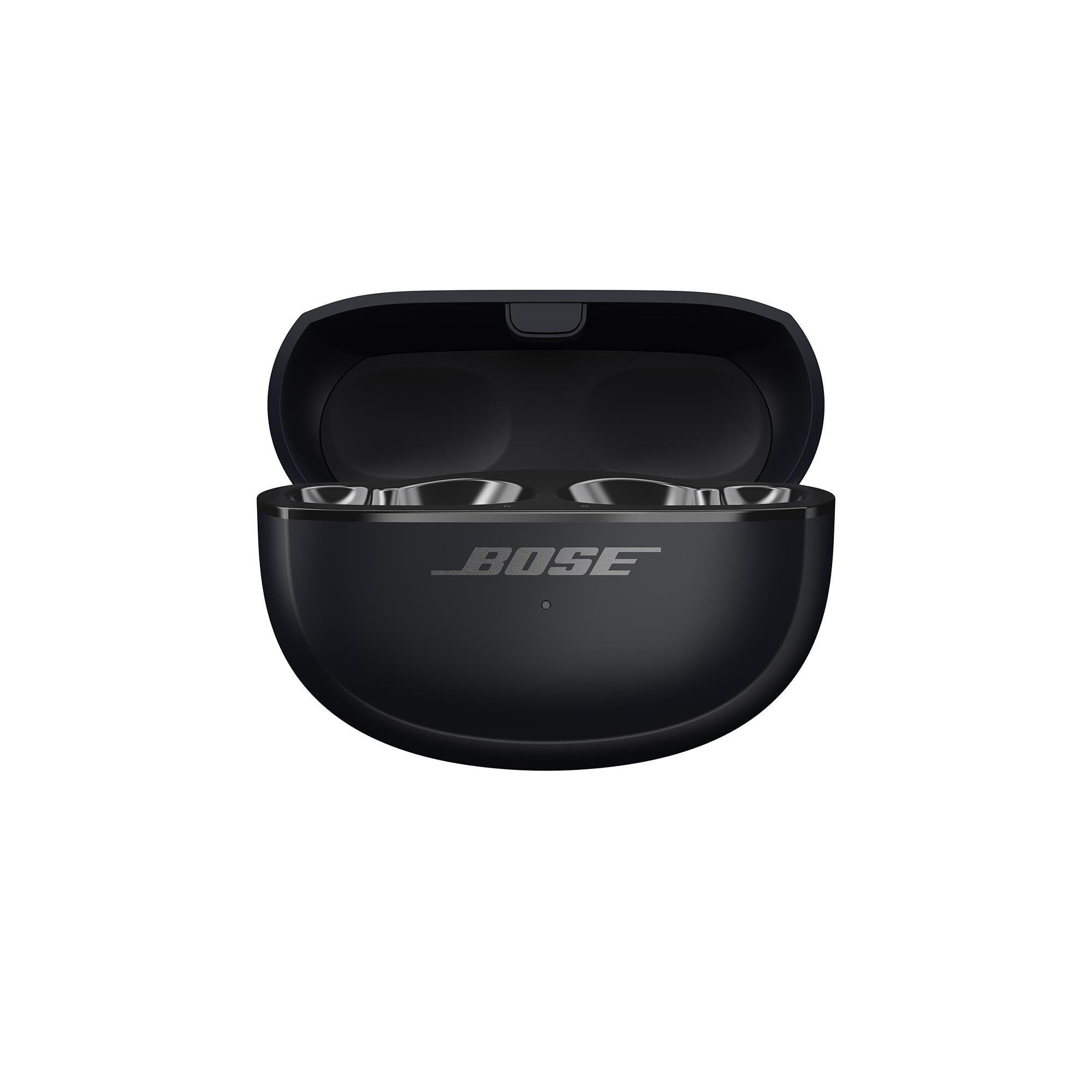 Bose Ultra Open Earbuds in Black Smoke