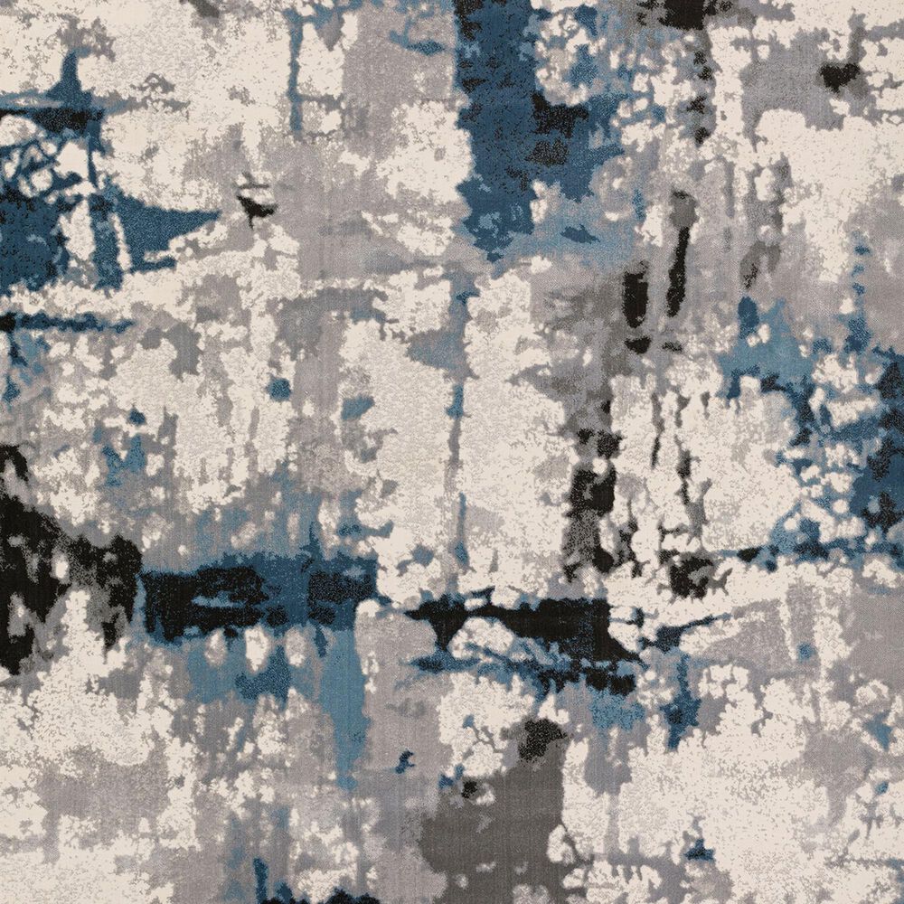 Dalyn Rug Company Cascina Gray and Blue 5&#39;1&quot; x 7&#39;5&quot; Area Rug, , large