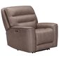 Simeon Collection Lawson Power Recliner in Sydney Brunette, , large