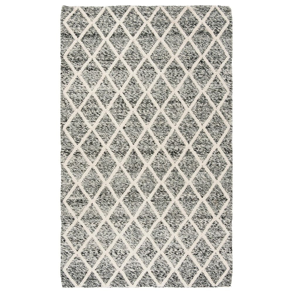 Safavieh Natura NAT711C 5" x 8" Ivory and Black Area Rug, , large