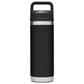 YETI Rambler 18 Oz Water Bottle with Chug Cap in Black, , large