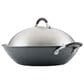 Circulon A1 Series 14" ScratchDefense Nonstick Wok with Lid in Silver, , large