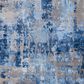 Nourison Prismatic PRS10 3"9" x 5"9" Blue and Grey Area Rug, , large