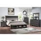 Frankfurt Furniture Prescott Queen Storage Bed in Gray Oak, , large