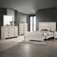 Crown Mark Valor 3-Piece King Bedroom Set in Light Gray, , large