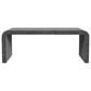 Butler Chatham Rectangular Coffee Table in Charcoal Raffia, , large