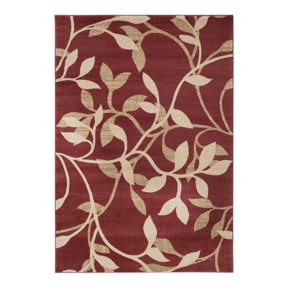 Surya Riley RLY-5011 5"3" x 7"6" Tan/Brown/Beige Area Rug, , large