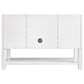 James Martin Vanities Breckenridge 48" Single Bathroom Vanity in Bright White with 3 cm Eternal Jasmine Pearl Silestone Top, Rectangular Sink and FreePower Wireless Charger, , large