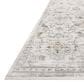 Loloi Bonney 2" x 3" Ivory and Dove Area Rug, , large