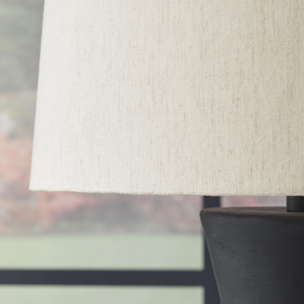 Ashley Scarbot Table Lamp in Distressed Black &#40;Set of 2&#41;, , large