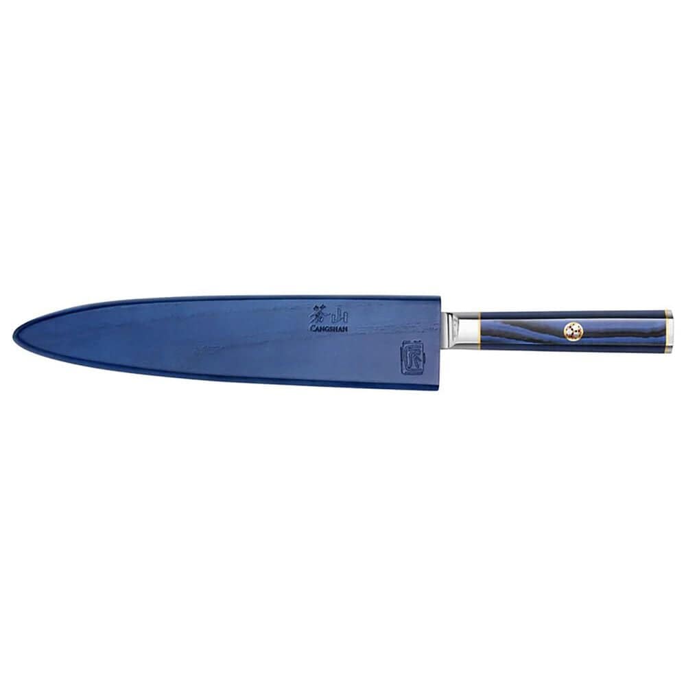 Cangshan Kita 8" Sashimi Knife in Blue and Black, , large