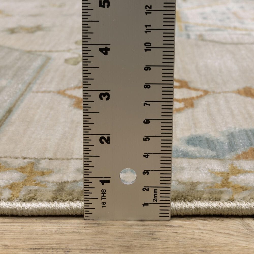 Oriental Weavers Maeve Beige and Grey 3&#39;3&quot; x 5&#39; Area Rug, , large