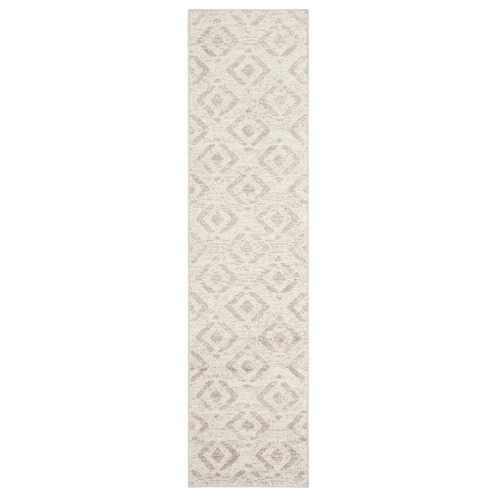 Safavieh Skyler SKY190H 2" x 8" Ivory and Gray Runner, , large