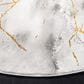 Safavieh Craft CFT877F 8" Round Grey and Gold Area Rug, , large