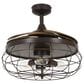 Beacon Lighting Fanaway 48" Ceiling Fan with Light in Oil Rub Bronze, , large
