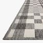 Loloi II Rainier 5"3" x 7"7" Ivory and Pebble Indoor/Outdoor Area Performance Rug, , large