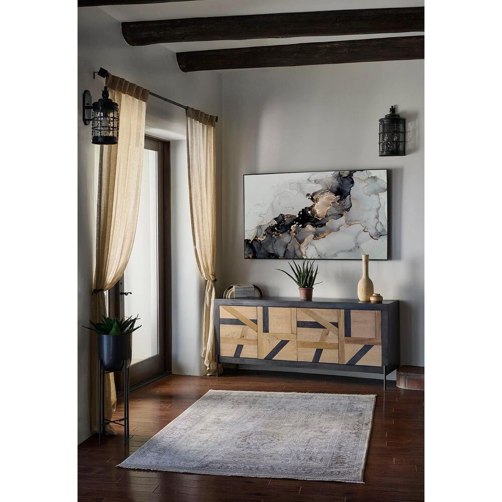 Momeni Izmir IZ-10 9&#39; x 12&#39; Grey Area Rug, , large