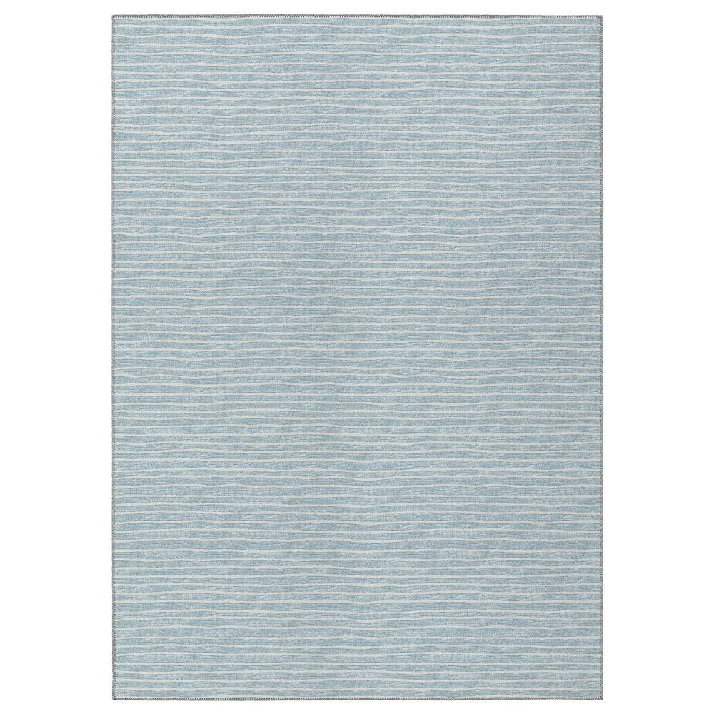 Dalyn Rug Company Laidley 8" x 10" Sky Blue Indoor/Outdoor Area Rug, , large