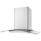 Whirlpool 30" Glass Wall Mount Range Hood in Stainless Steel, , large
