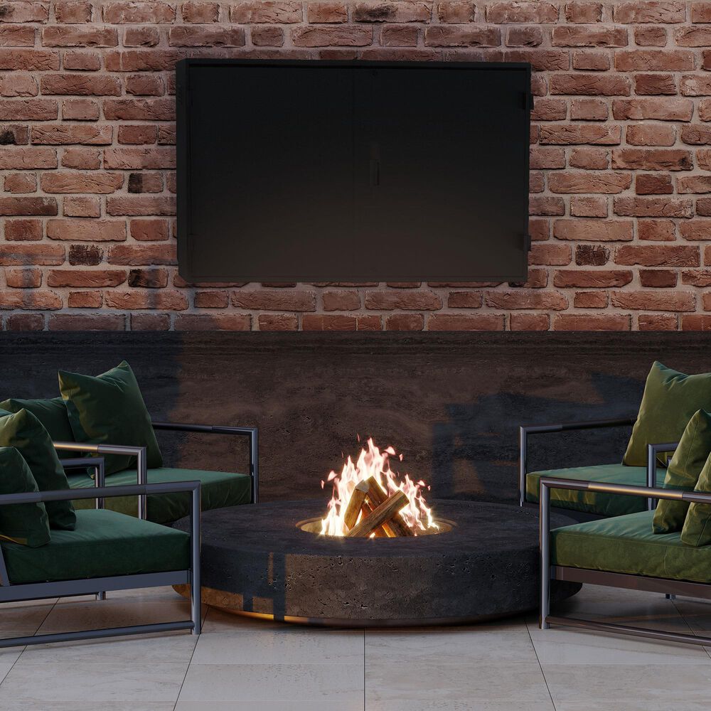 Storm Shell Pro 55&quot; Outdoor TV Enclosure in Black, , large