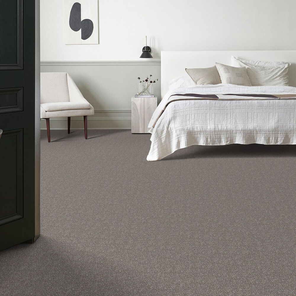 Shaw Higher Ground II Carpet in River Rock, , large