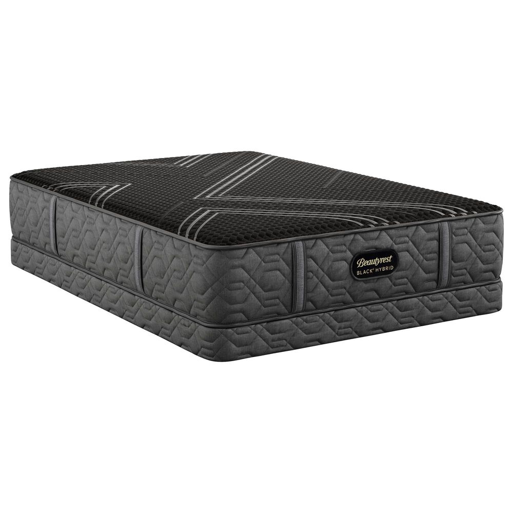 Beautyrest Black Hybrid Series1 Medium Queen Mattress with Low Profile Box Spring, , large