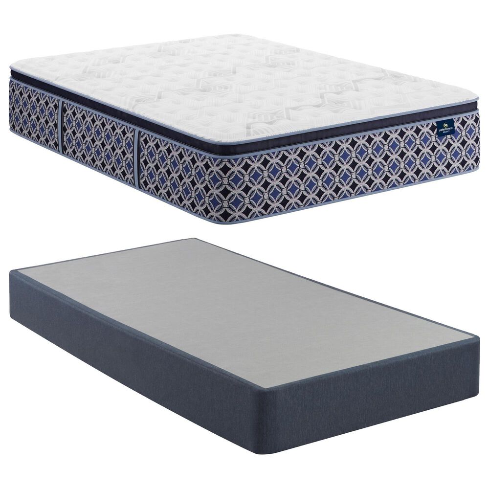 Serta Perfect Sleeper Select Benson Park Medium Pillow Top Twin XL Mattress with High Profile Box Spring, , large