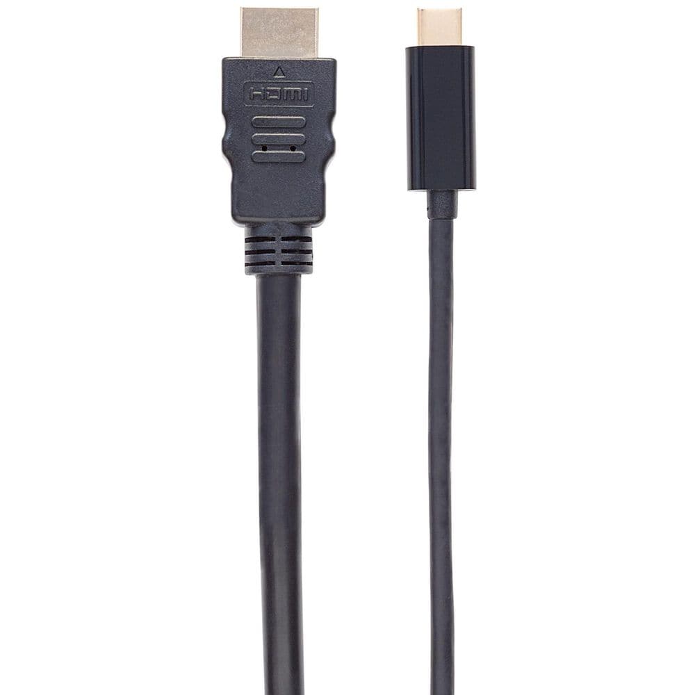 Manhattan 6&#39; USB-C to HDMI Adapter Cable in Black, , large