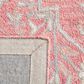 Safavieh Micro-Loop Oriental 2"3" x 11" Pink and Ivory Runner, , large