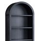 Crestview Collection Porter 5-Shelf Etagere in Black, , large