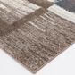 Central Oriental Structures Torrent Quti 7"10" x 9"10" Cloud and Parchment Area Rug, , large
