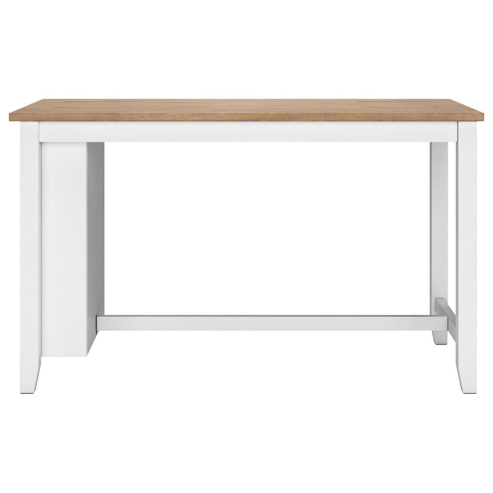 Ashley Gesthaven 3-Piece Counter Height Dining Set in Natural and White, , large