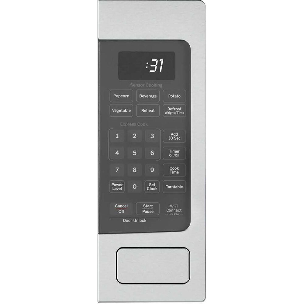 GE Profile 1.1 Cu. Ft. Countertop Microwave Oven in Stainless Steel, , large